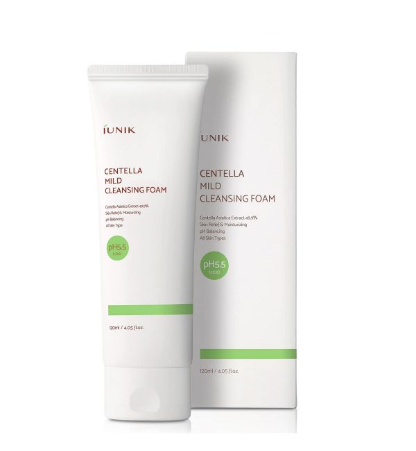 iUNIK Centella Mild Cleansing Foam 120ml