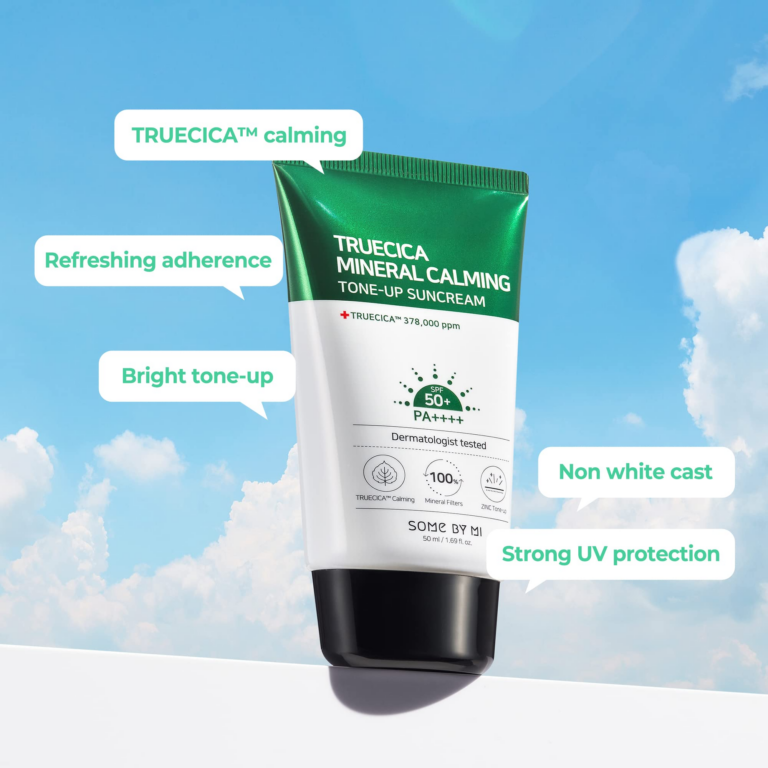 Some By Mi Truecica Mineral Tone Up Calming Suncream- 50ml