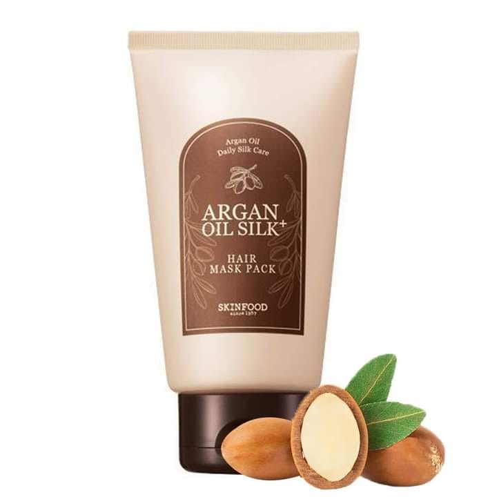 SKINFOOD Argan Oil Silk Plus Hair Mask Pack 200g