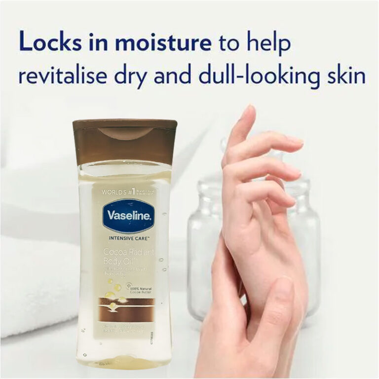 Vaseline Intensive Care Cocoa Radiant Body Gel Oil 200ml