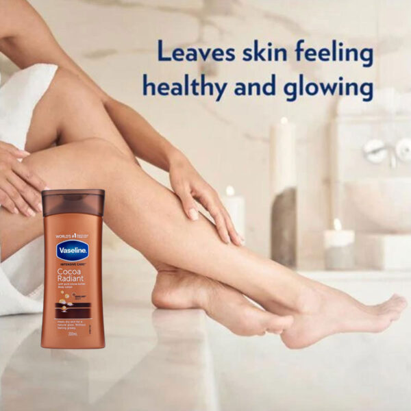 Vaseline Intensive Care Cocoa Radiant Body Lotion 200ml - Image 3