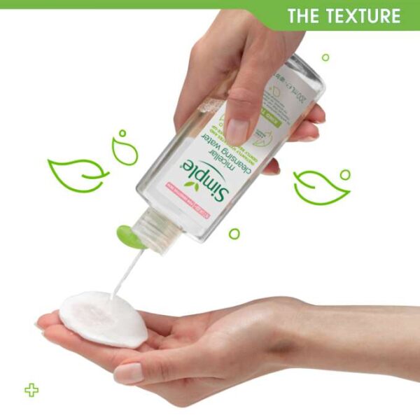 Simple Kind to Skin Micellar Cleansing Water 200ml - Image 3