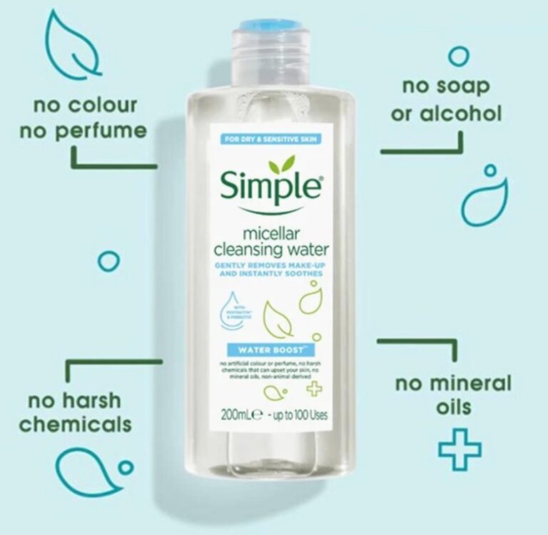 Simple Water Boost Micellar Cleansing Water 200ml