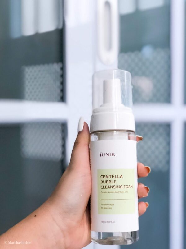 iUNIK Centella Bubble Cleansing Foam 150ml - Image 2