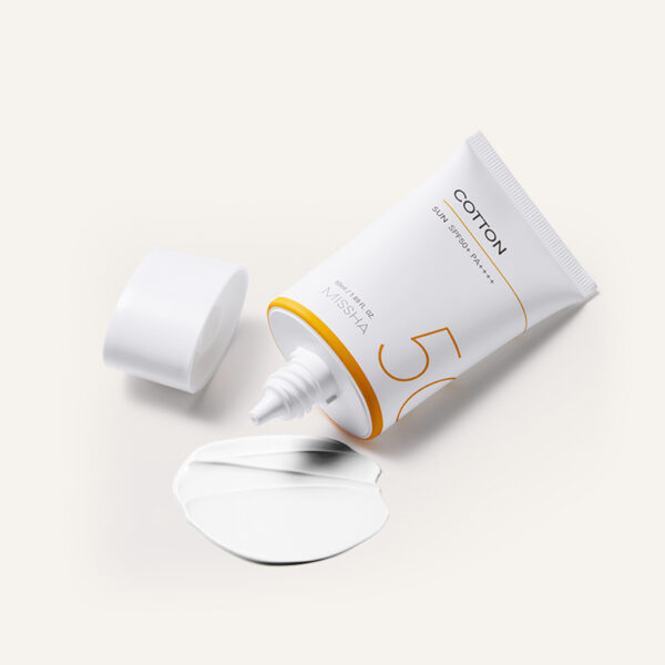 Missha All Around Safe Block Cotton Sun SPF50+ 50ml - Image 3