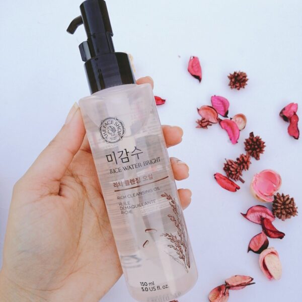 The Face Shop Rice Water Bright Light Cleansing Oil 150ml - Image 2