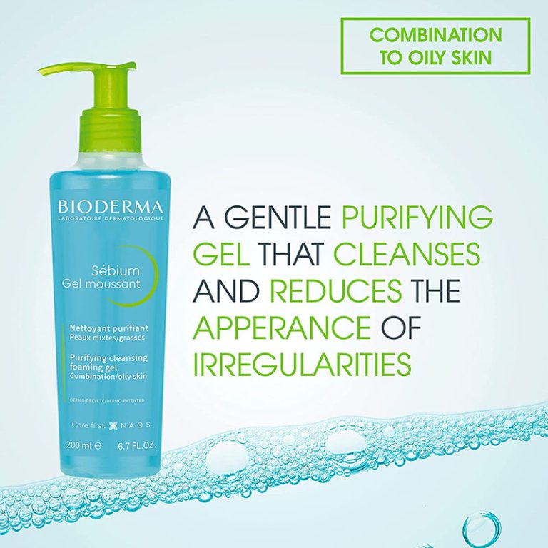 Bioderma Sébium Gel Moussant Purifying Cleansing Foaming Gel 200ml