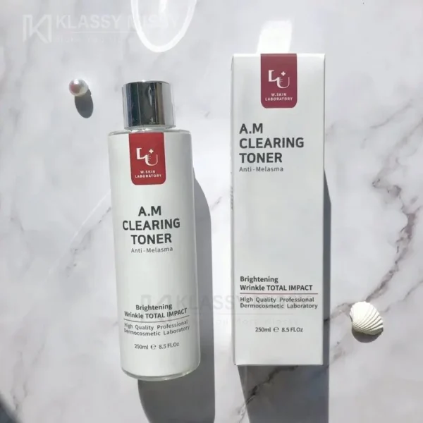 W. Skin Laboratory A.M Clearing Toner (Anti-Melasma) 250ml - Image 4