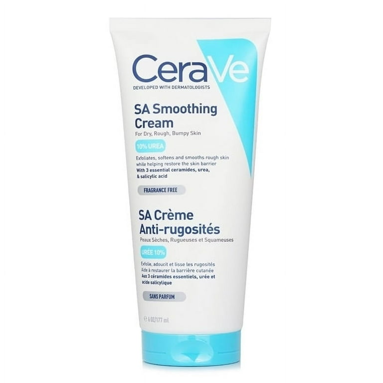 CeraVe SA Smoothing Cream For Dry Rough Bumpy Skin 177ml