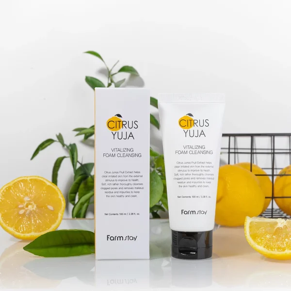 CITRUS YUJA VITALIZING FOAM CLEANSER 100ML