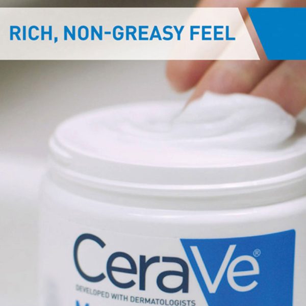 CeraVe Moisturising Cream Dry very Dry Skin 340g - Image 3