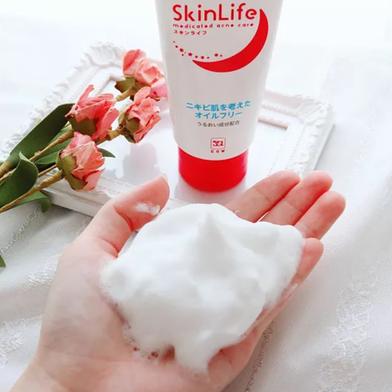 Cow Brand Skin Life Facial Cleansing Foam Medicated Acne Care 130g