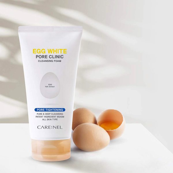CARE:NEL Egg White Pore Cleansing Foam 150ml