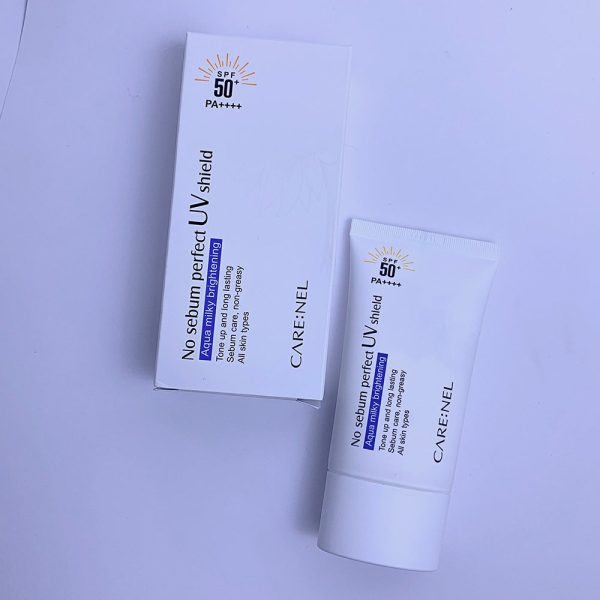 CARE:NEL No Sebum Perfect UV Shield SPF50+ PA++++ 50ml
