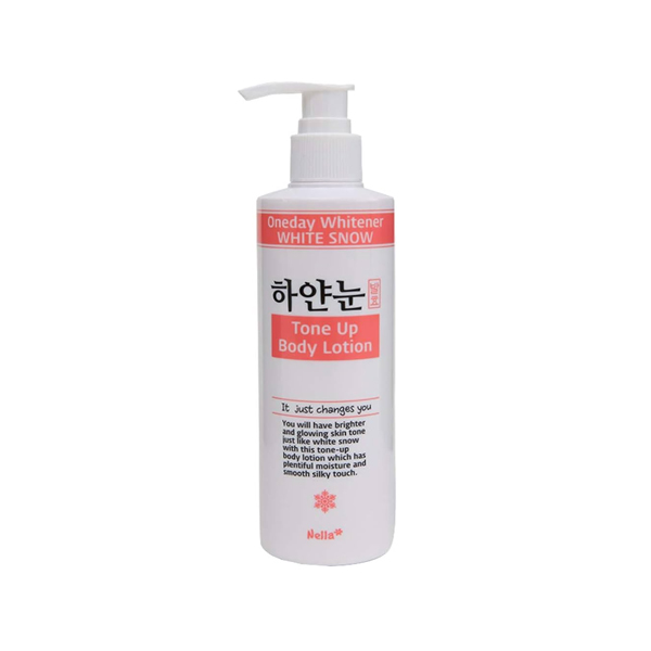 NELLA – Oneday Whitener White Snow Fermented Tone Up Body Lotion 250ml