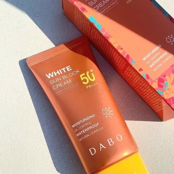 DABO White Sunblock Cream Power Sun Shield 50+ PA+++ 70ml
